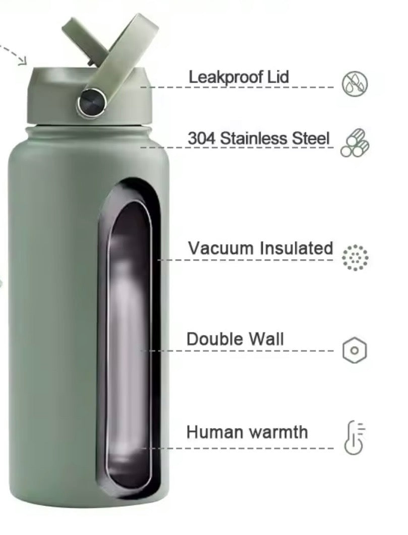 TT Water Bottle 1L Pink Purple