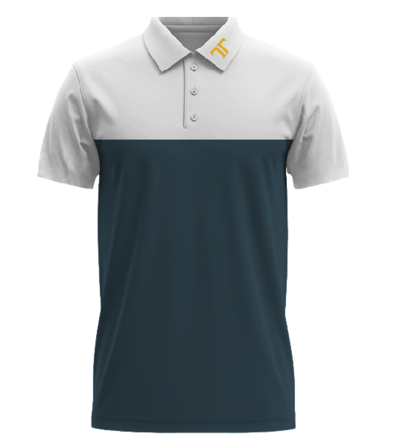 TT Links Polo - Grey/Petrol