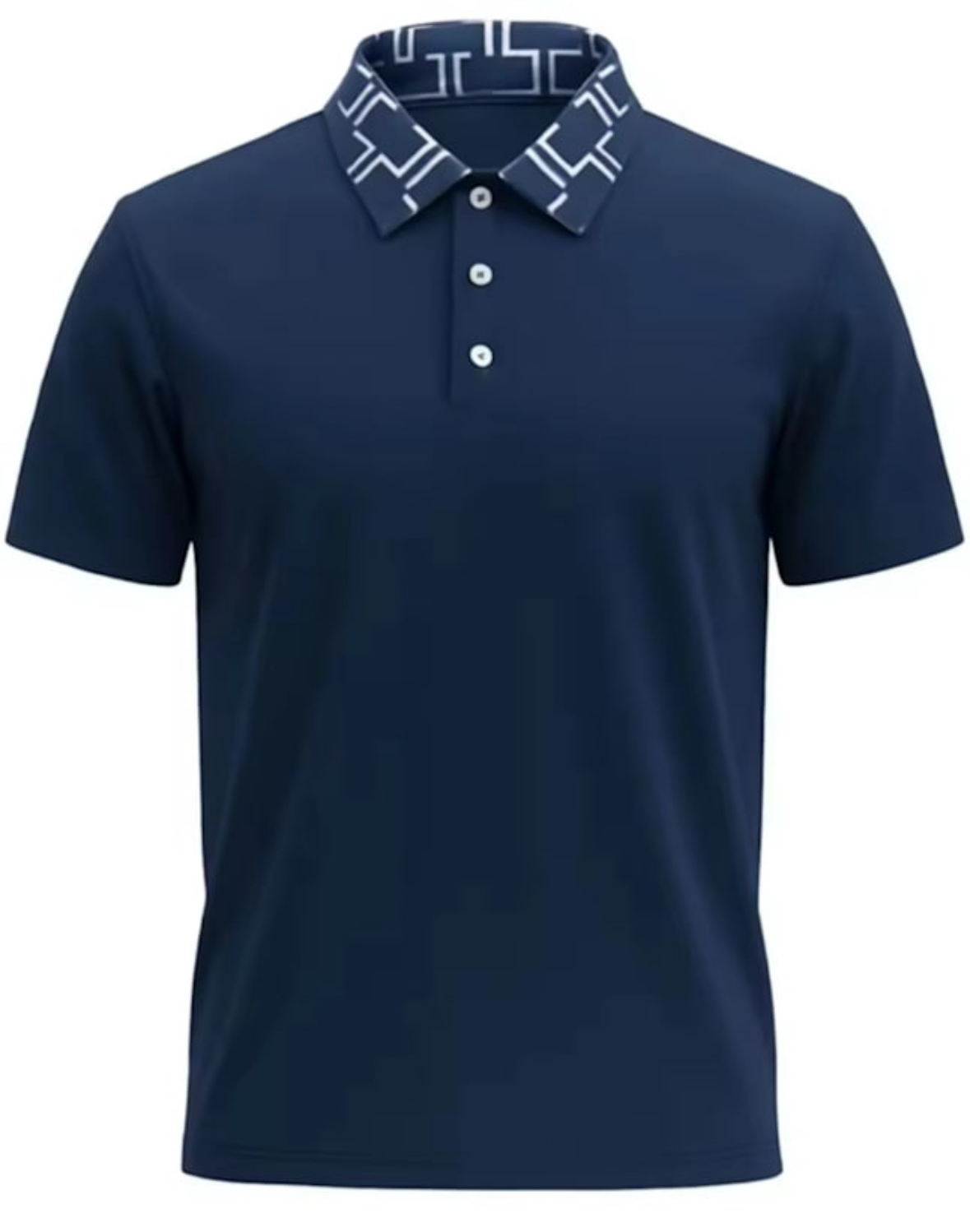 Pitch Navy White Logo Boys